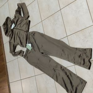 Velour track set (Brown)